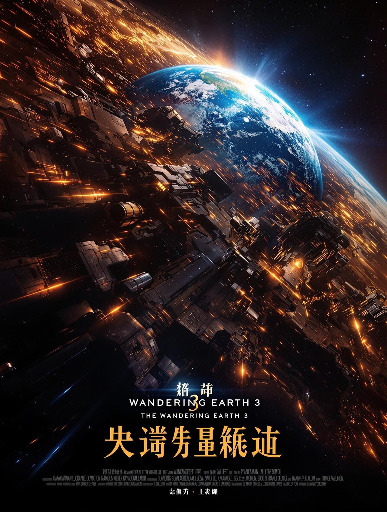 98视频推荐影片《流浪地球3》海报